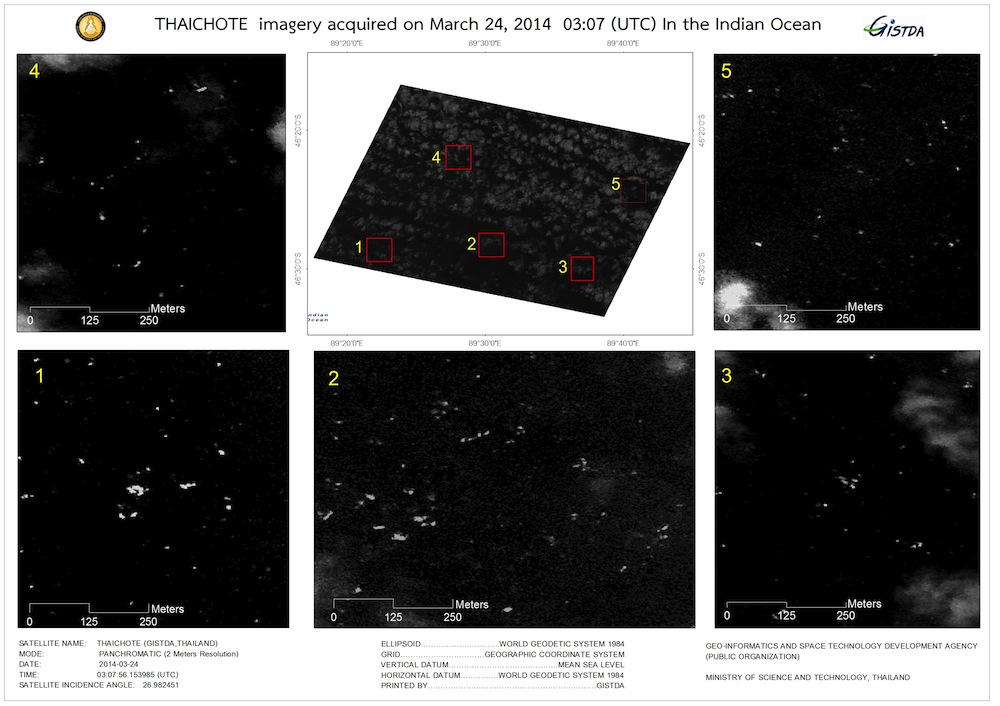 Flight 370: Satellite Spots 300 Objects Possibly Tied to Malaysian Plane